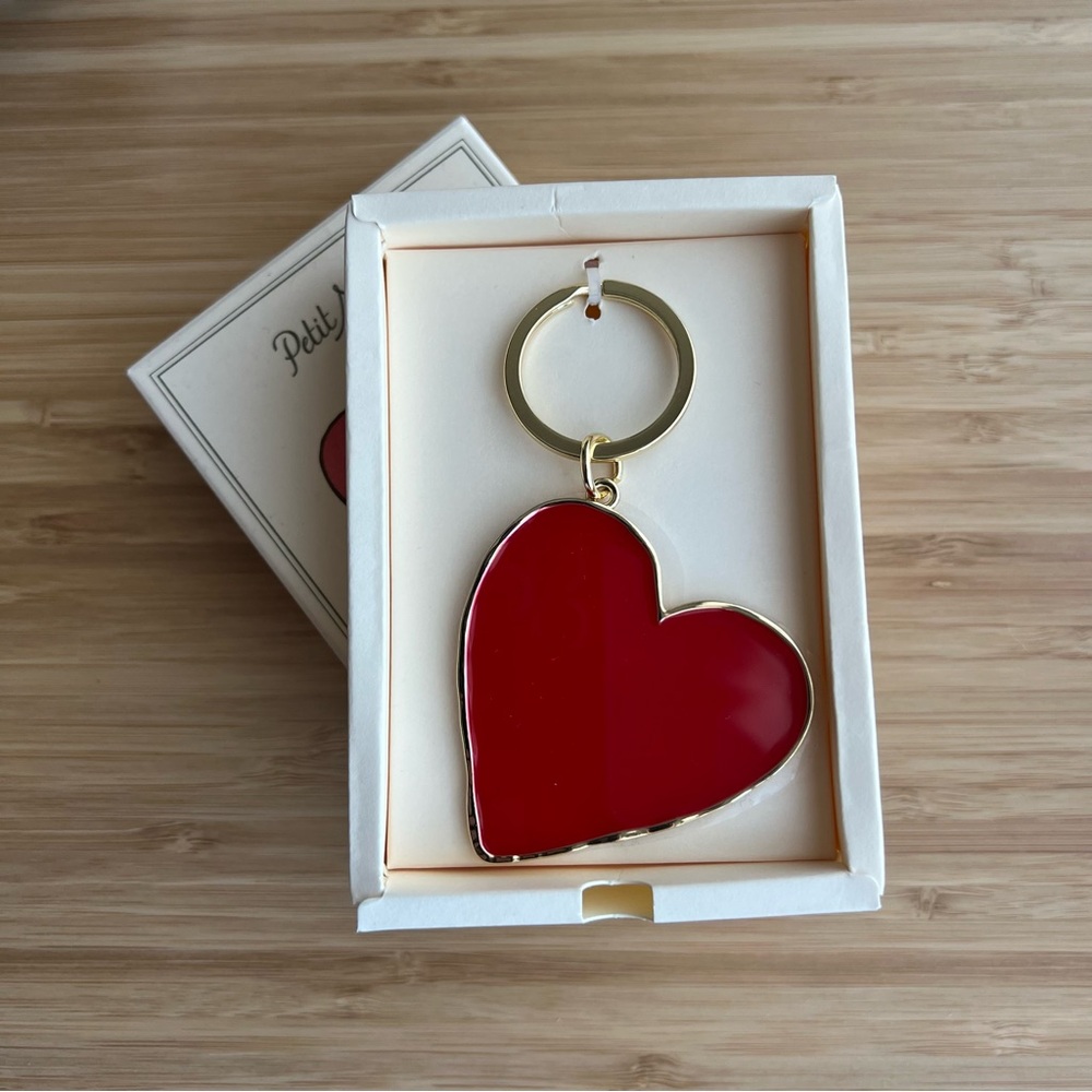 Sezané Red Heart Keychain